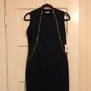 Navy Calvin Klein Dress